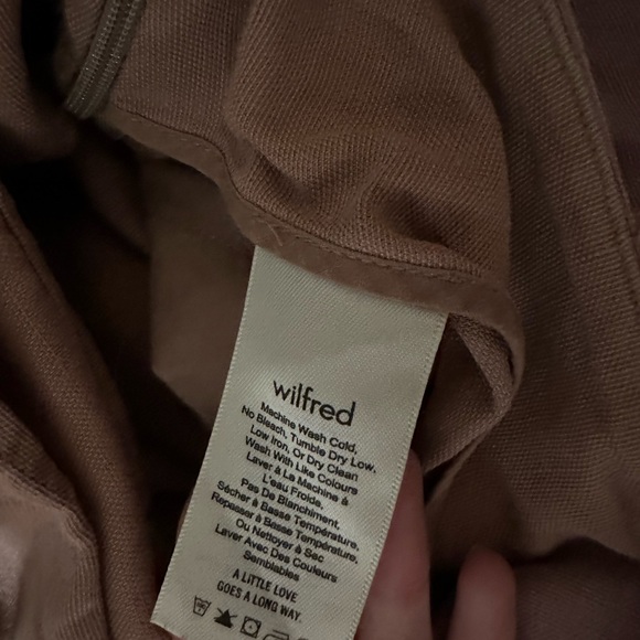 Aritzia Wilfred Brax Jumpsuit in Nutmeg 2 - Picture 7 of 7